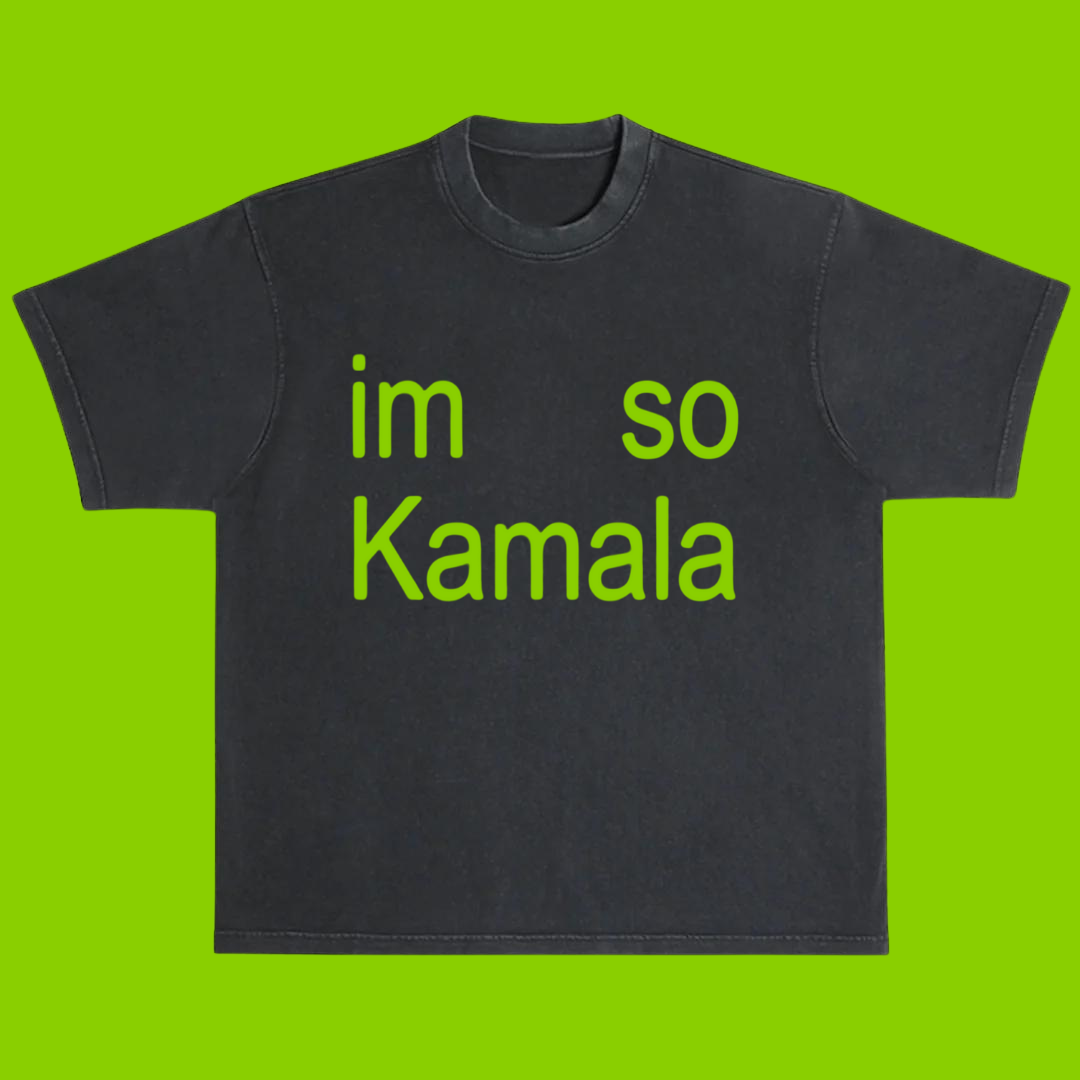 i'm so Kamala Oversized Tee